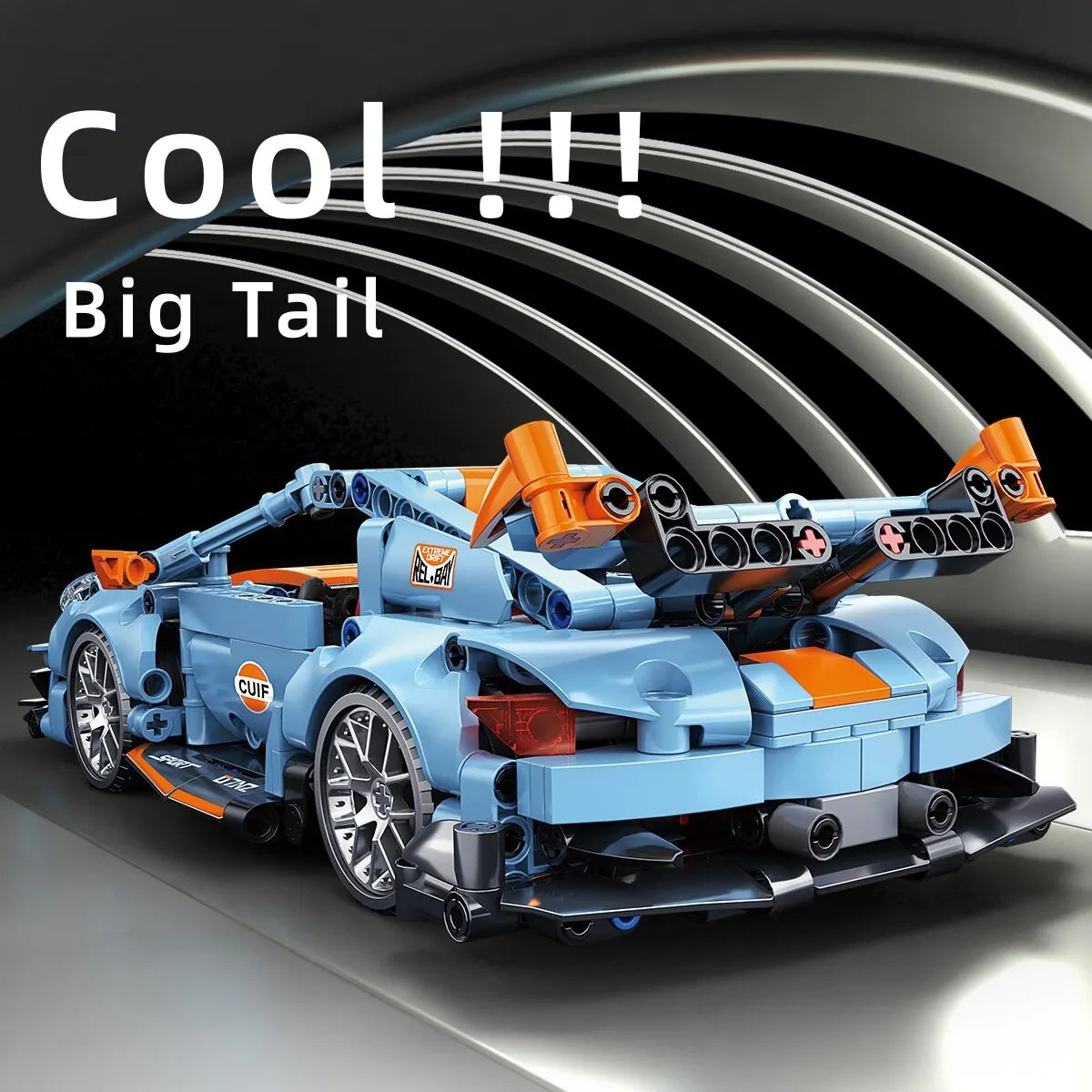 523PCS City Speed Car Porsche Building Blocks | ToylinX Racing Vehicle Brick Set for Kids | Festive Gift | LEGO-Compatible Supercar Toy