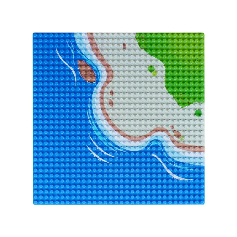 32x32 Building Block Base Plate – Compatible with Major Brands