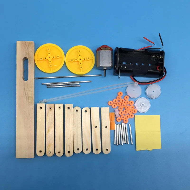 Children's STEM Educational Set – Physics Assembling DIY Kit | Crawling Robot Spider | Science Experiment Toy for Kids | Electronic Educational Kit