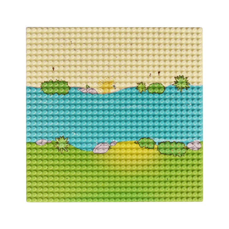 32x32 Building Block Base Plate – Compatible with Major Brands