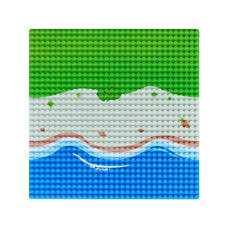 32x32 Building Block Base Plate – Compatible with Major Brands