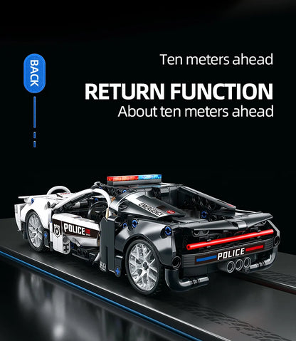 410PCS Police Car Building Blocks | ToylinX DIY Intelligence Development Toy | Creative Gift for Kids, Teens & Adults | Compatible with LEGO