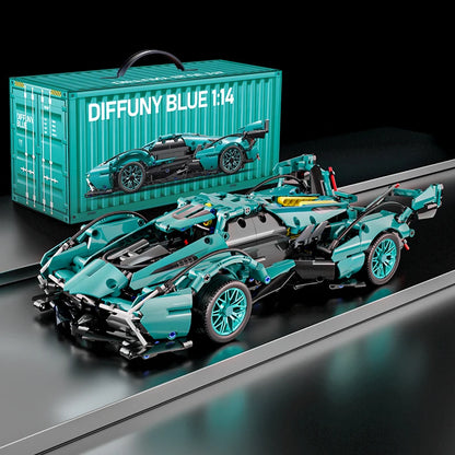 SuperCar Building Blocks | ToylinX Lamborghini & Bugatti Supercar Model | LEGO-Compatible Mechanical DIY Set | RC-Ready Puzzle Bricks Gift