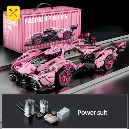 SuperCar Building Blocks | ToylinX Lamborghini & Bugatti Supercar Model | LEGO-Compatible Mechanical DIY Set | RC-Ready Puzzle Bricks Gift