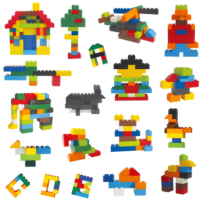 1000PCS DIY Creative Building Blocks Bulk Set – City Classic Bricks, LEGO® Compatible, Educational Toys for Kids, Birthday Gift