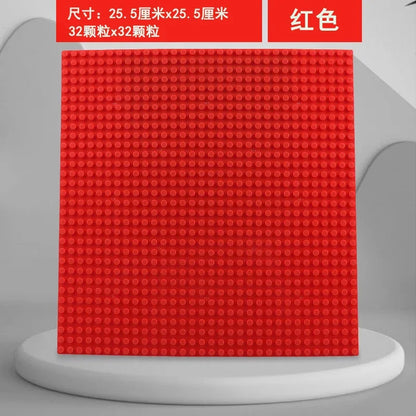 32x32 Building Block Base Plate – Compatible with Major Brands