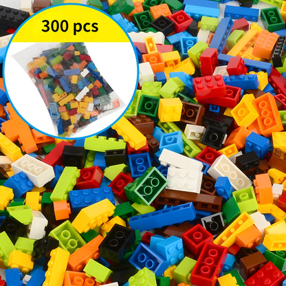 1000PCS DIY Creative Building Blocks Bulk Set – City Classic Bricks, LEGO® Compatible, Educational Toys for Kids, Birthday Gift
