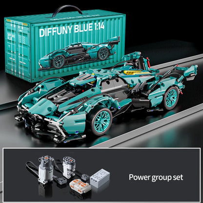 SuperCar Building Blocks | ToylinX Lamborghini & Bugatti Supercar Model | LEGO-Compatible Mechanical DIY Set | RC-Ready Puzzle Bricks Gift