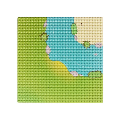 32x32 Building Block Base Plate – Compatible with Major Brands