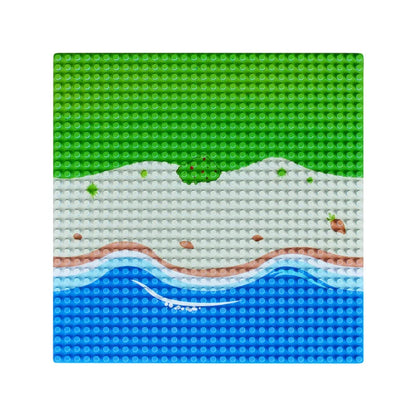 32x32 Building Block Base Plate – Compatible with Major Brands
