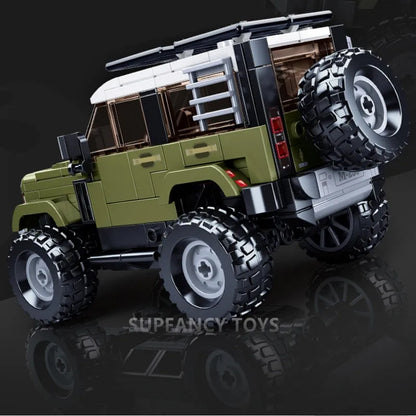 317PCS Off-Road SUV Vehicle Building Blocks – Lego Compatible Hardline Tank Model | Urban 4x4 Off-Road Car for Kids | Creative Educational Toy
