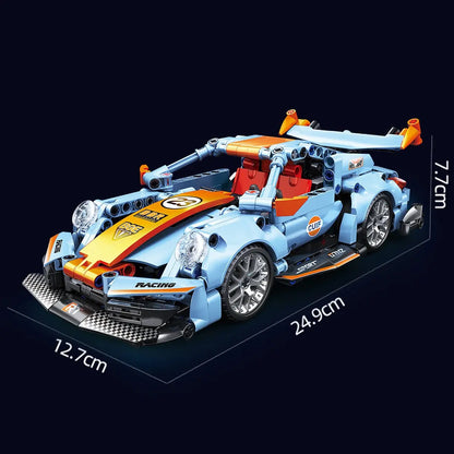 523PCS City Speed Car Porsche Building Blocks | ToylinX Racing Vehicle Brick Set for Kids | Festive Gift | LEGO-Compatible Supercar Toy
