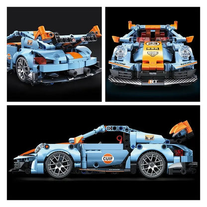 523PCS City Speed Car Porsche Building Blocks | ToylinX Racing Vehicle Brick Set for Kids | Festive Gift | LEGO-Compatible Supercar Toy
